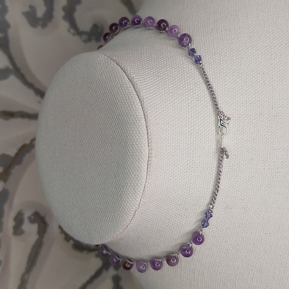 Hand Crafted Amethyst Necklace by Rust Belt Raised - Picture 7 of 11